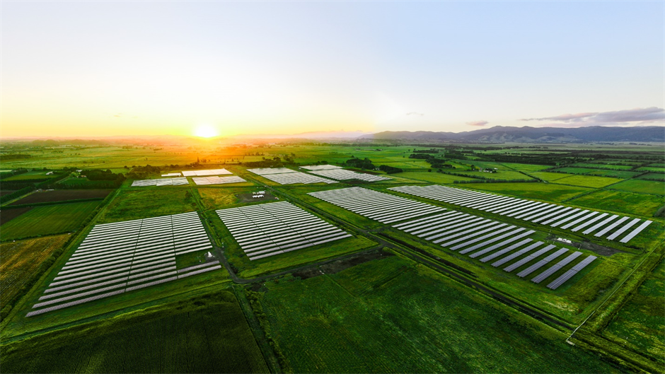 Photo of Kohira solar farm, powered by Trina Solar modules and trackers